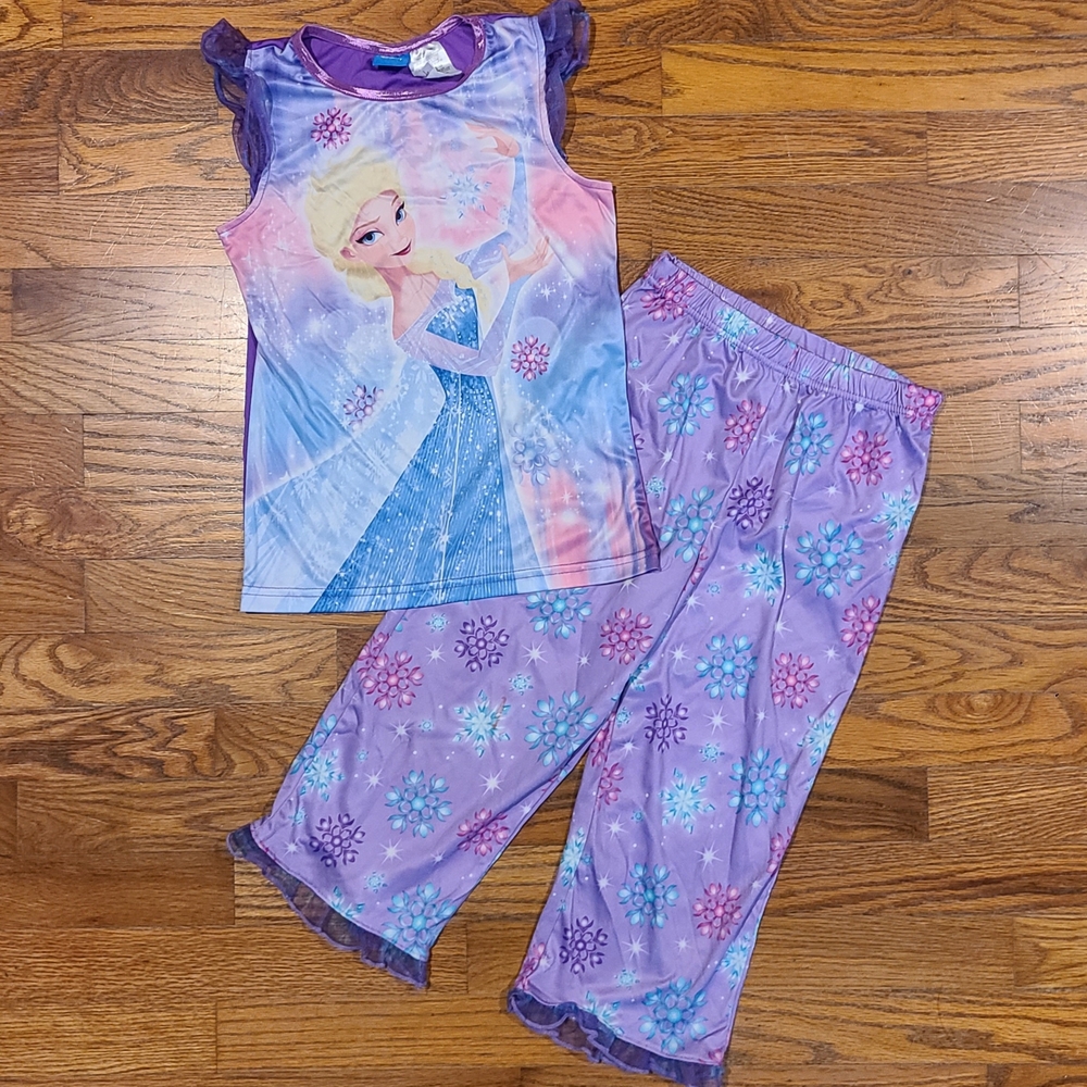 Disney Frozen Kids Pajamas - Purple Girls 7/8